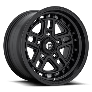 Fuel Nitro D667 5 Lug Matte Black