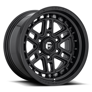 Fuel Nitro D667 6 Lug Matte Black