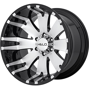 Helo HE917 Gloss Black W/ Machined Face