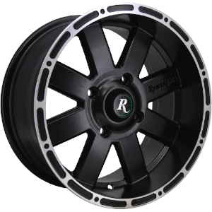 Remington 8-Point Satin Black W/ Machined Lip