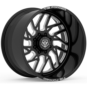 TIS Forged F-51 Gloss Black Milled Left