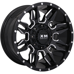 Xtreme Mudder XM320 Gloss Black Milled