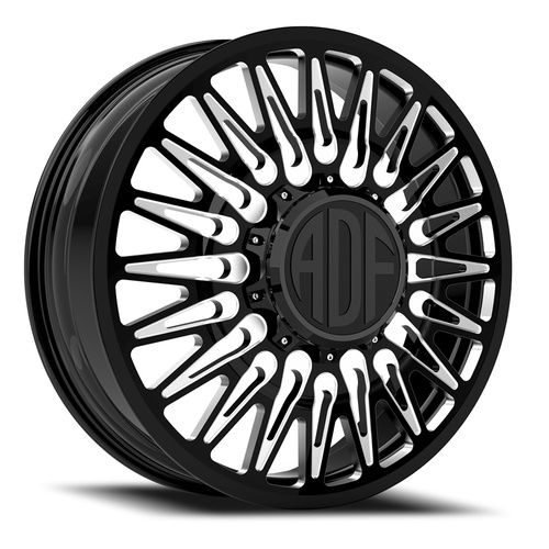 ADF Wheels Bobtail Dually Gloss Black/Machined