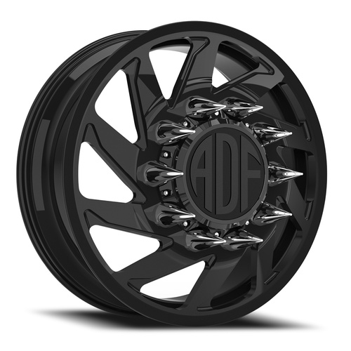 ADF Wheels Contractor Dually Gloss Black