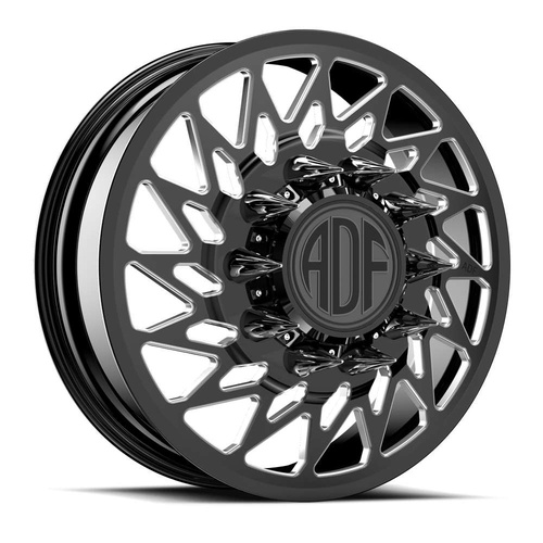 ADF Wheels Chopper Gloss Black/Machined