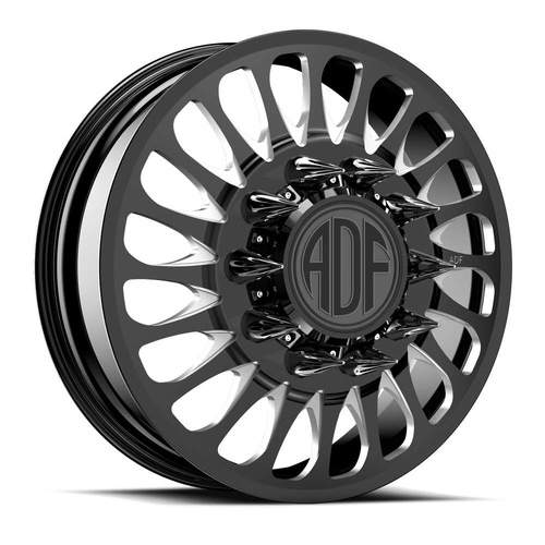 ADF Wheels Cyclone Gloss Black/Machined