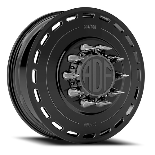 ADF Wheels Ltd Dually Gloss Black
