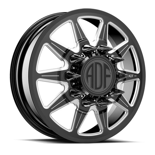 ADF Wheels Lone Star Gloss Black/Machined