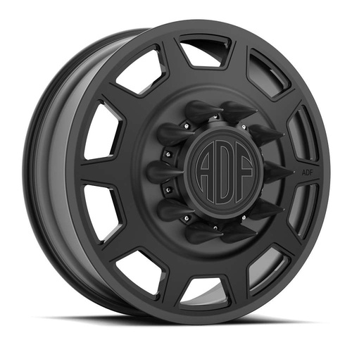 ADF Wheels Retro Satin Black