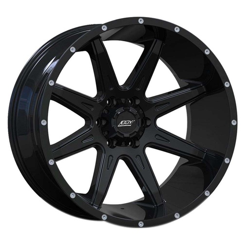 BBY Offroad 06 T-Rex Black W/ Milled Rivets