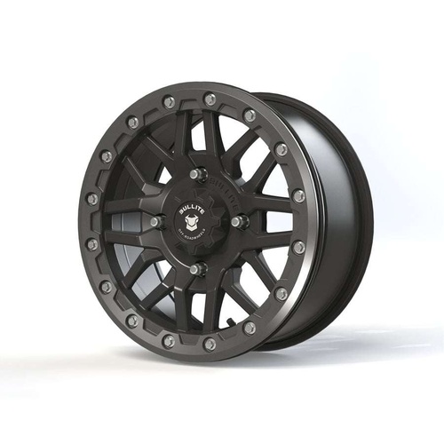 Bullite Bt-06 Satin Black W/ Gunmetal Gray Beadlock
