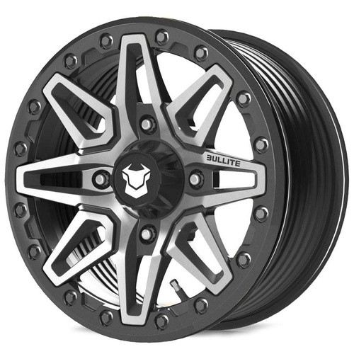 Bullite Pro-03 Satin Black W/ Gunmetal Gray Beadlock
