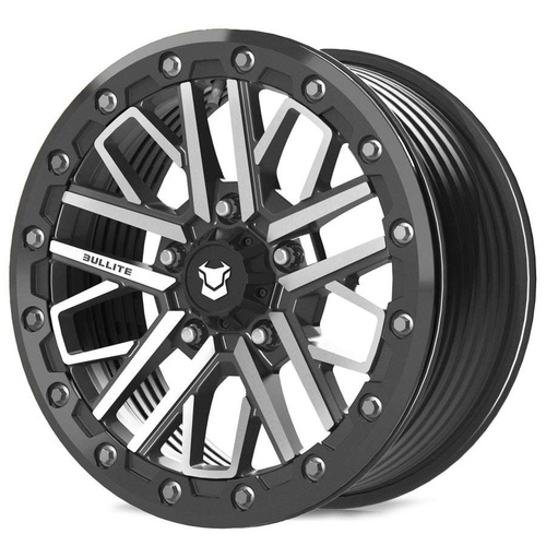 Bullite Pro-04 Satin Black W/ Gunmetal Gray Beadlock