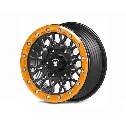 Bullite Pro-07 Satin Black W/ Aerospace Orange Beadlock