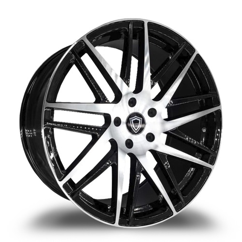 Capri Luxury C0103 Black Machined