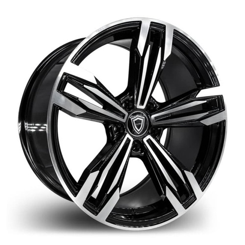 Capri Luxury C5111 Black Machined