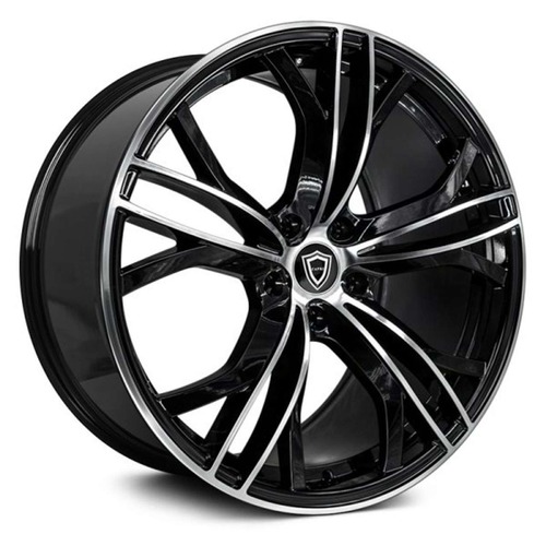 Capri Luxury C5189 Black Machined