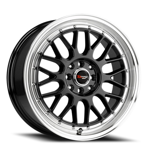 Drag Dr44 Gloss Black W/ Machined Lip