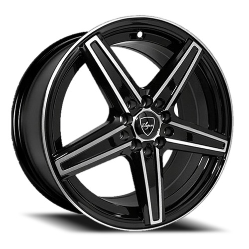 Elegance E003 Gloss Black Machined