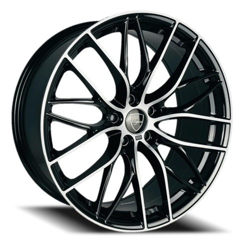 Elegance E010 Gloss Black Machined