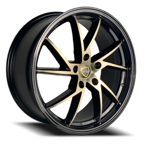 Elegance Sharp Gloss Black W/ Candy Bronze Face