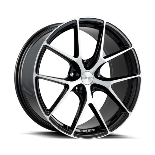 Element El44 Black With Machined Face