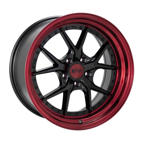 F1R F105 Black W/ Red Lip