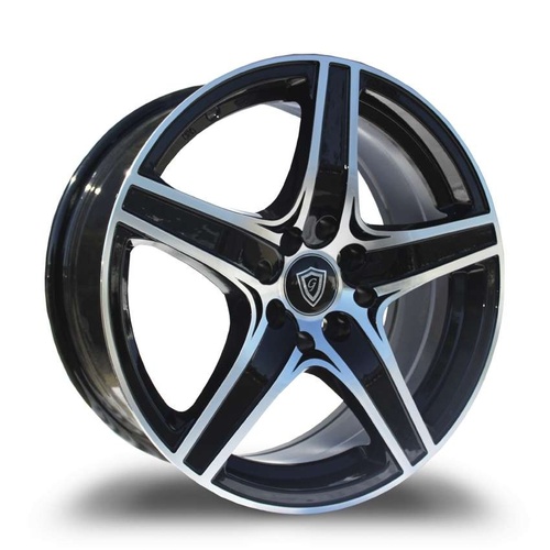 G-Line Alloys G5084 Black Machined