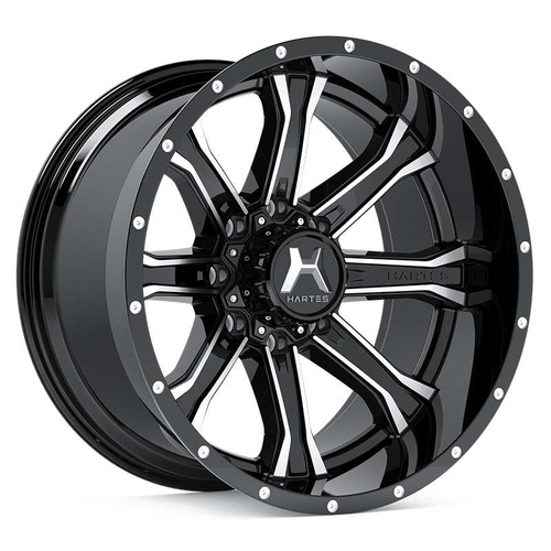 Hartes Metal Strike Black Machined & Milled