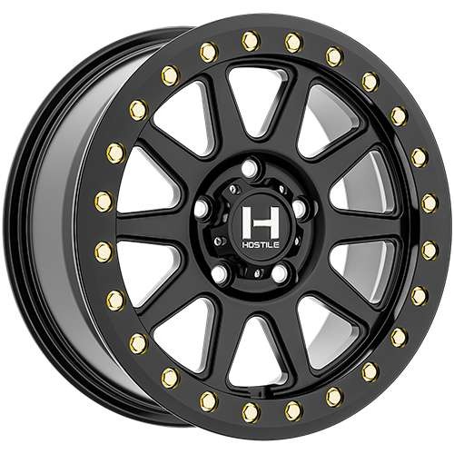 Hostile Baja Beadlock Forged Satin Black
