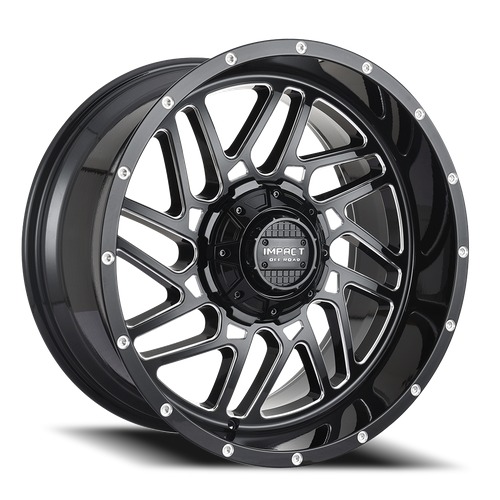 Impact 808 Gloss Black Milled