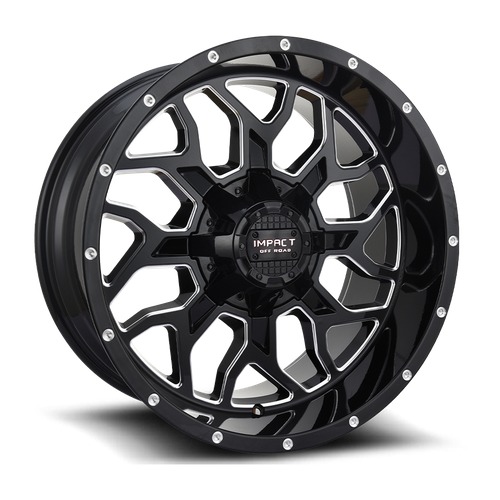 Impact 813 Gloss Black Milled