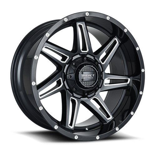 Impact 820 Gloss Black Milled