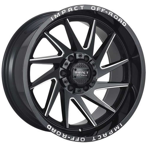 Impact 824 Gloss Black Milled