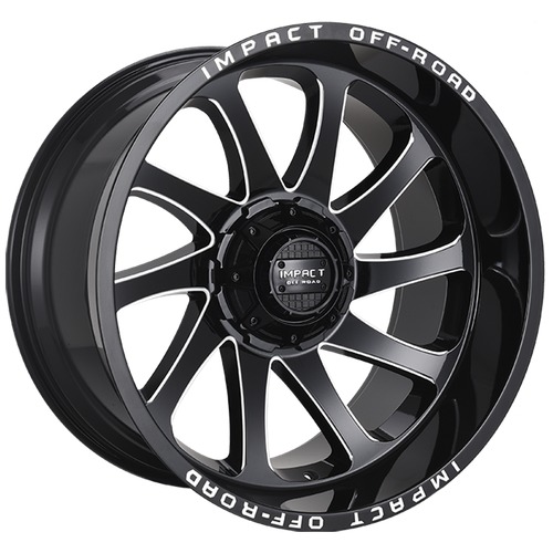 Impact 825 Gloss Black Milled