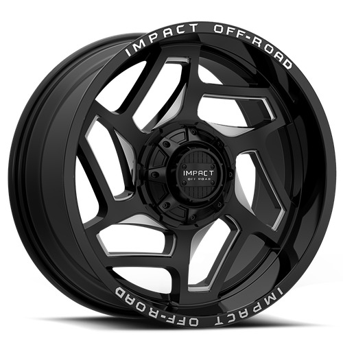 Impact 826 Gloss Black Milled