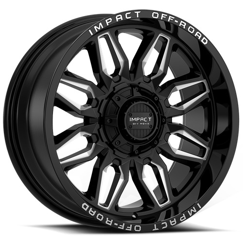 Impact 827 Gloss Black Milled