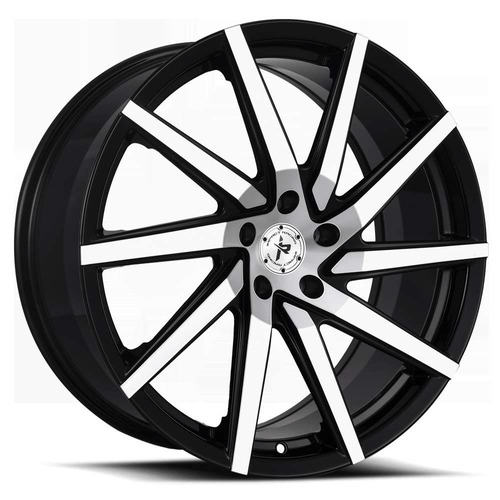 Impact 601 Gloss Black Machined