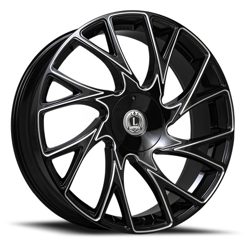 Luxxx Lux 32 Gloss Black Milled