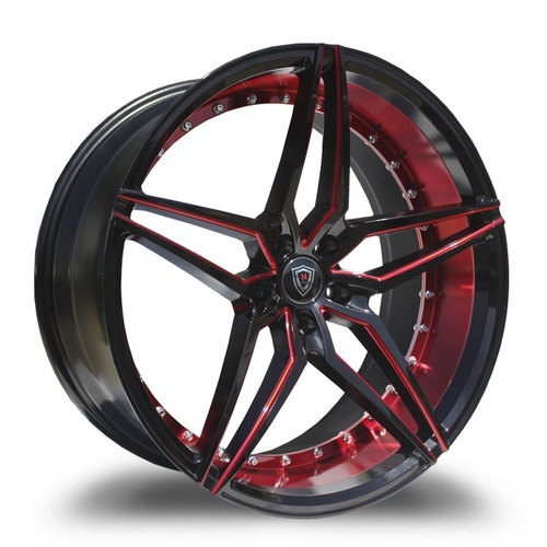 Marquee Wheels M3259 Black & Red