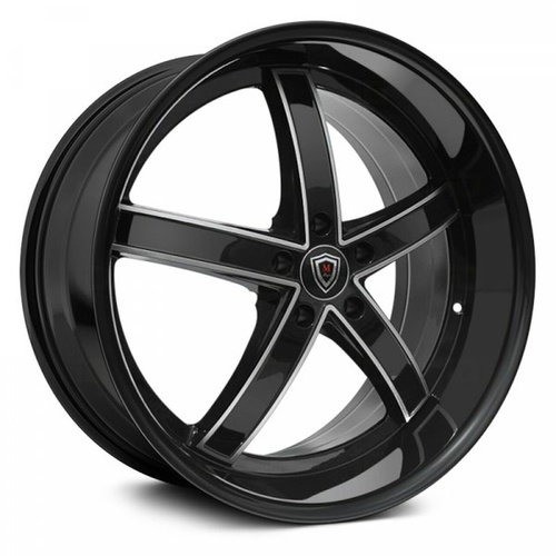 Marquee Wheels M5330A Black Machined