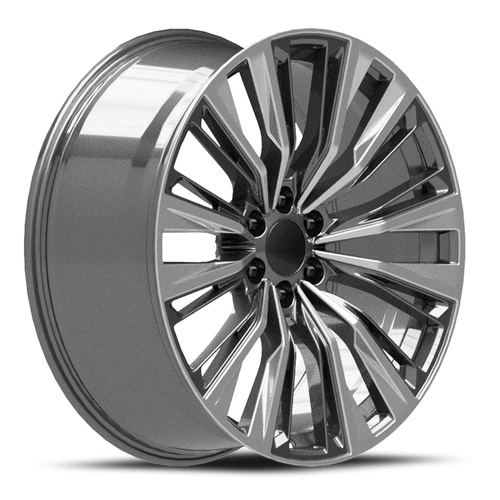 OE Wheels Ca93 Gunmetal With Polished Face