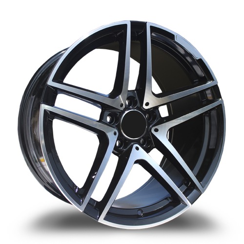 Replica Wheels R8897 Black Machined