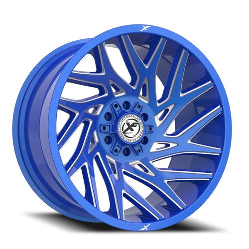 XF Offroad Xf-229 Anodized Blue & Milled