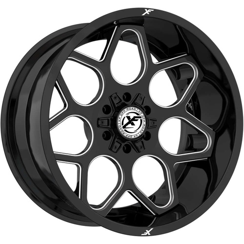 XF Offroad Xf-233 Gloss Black & Milled