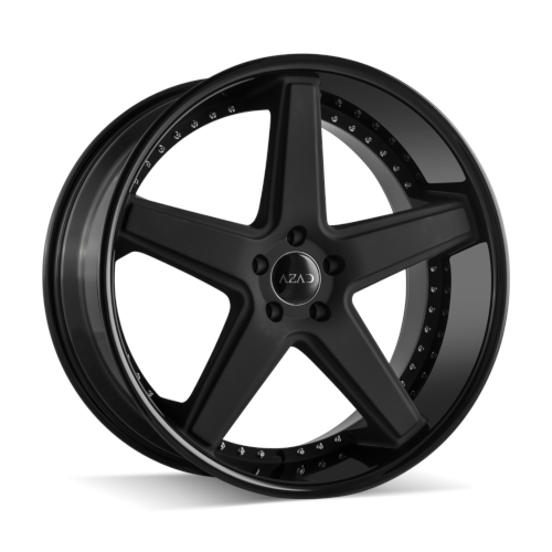 Azad AZ008 Matte Black With Gloss Black Lip