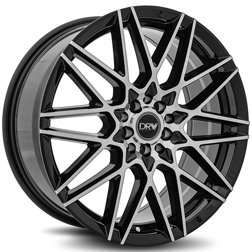 DRW D17 Gloss Black W/ Machined Face