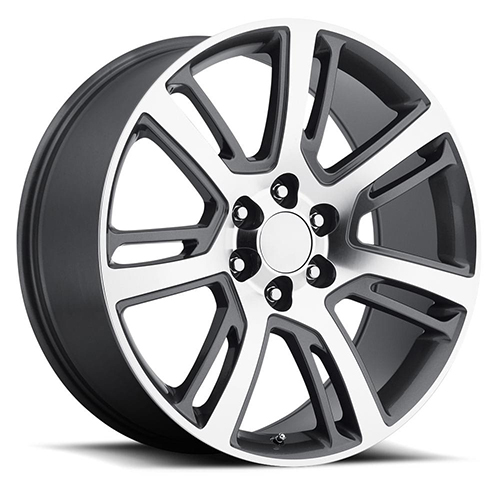 Factory Reproductions FR 48 Cadillac Escalade Gloss Gray W/ Machined Face