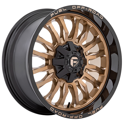 Fuel D797 Arc Platinum Bronze W/ Black Lip