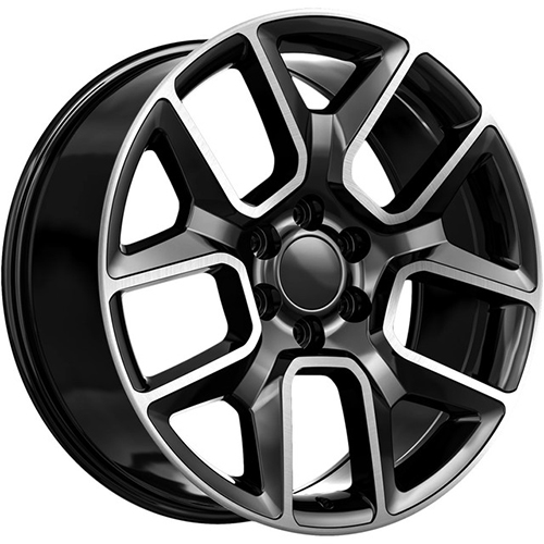 OE Revolution R-16 Gloss Black Machined